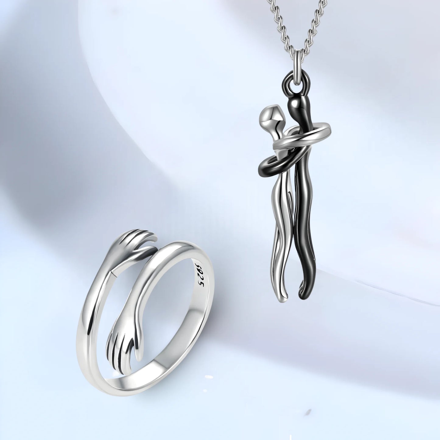 Hug Necklace™️ - Einzigartiger & eleganter GRATIS RING