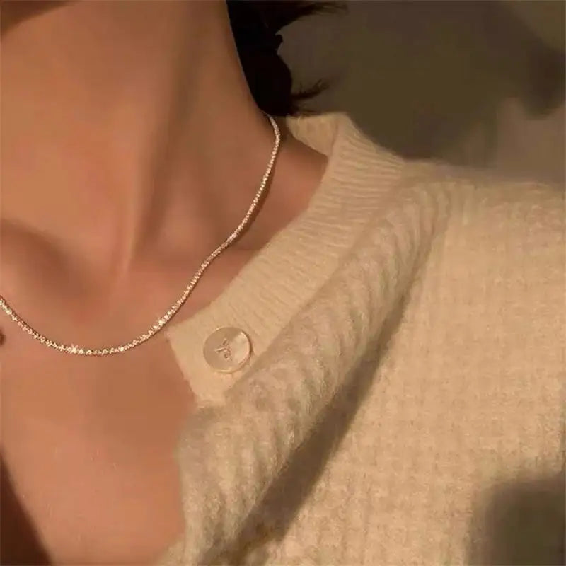 Exquisite Clavicle Kette Halskette Schmuck für Frauen Geschenk