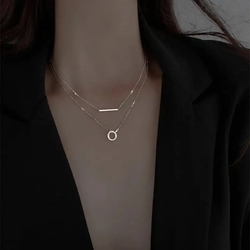 Exquisite Clavicle Kette Halskette Schmuck für Frauen Geschenk